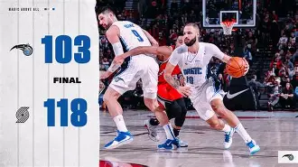 体育-利拉德32分开拓者胜奇才